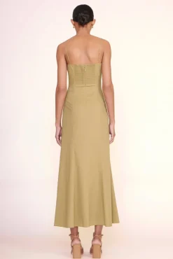 CLOTHING STAUD -NATALY DRESS - KHAKI