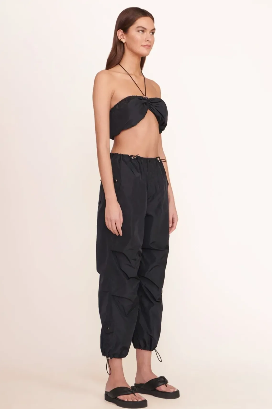 CLOTHING STAUD -NORA TOP - BLACK