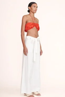 CLOTHING STAUD -NORA TOP - HIBISCUS