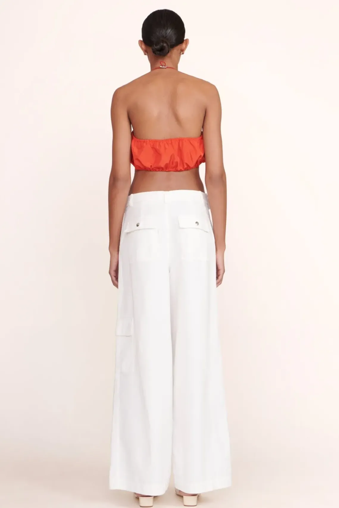 CLOTHING STAUD -NORA TOP - HIBISCUS