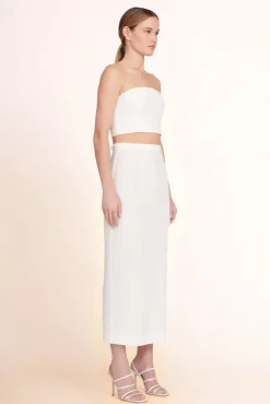 BRIDE STAUD Bridal Dresses-NYLA TOP - WHITE