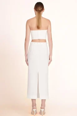 BRIDE STAUD Bridal Dresses-NYLA TOP - WHITE