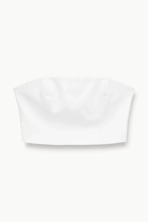 CLOTHING STAUD -NYLA TOP - WHITE