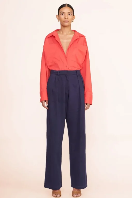 CLOTHING STAUD -PAYTON TOP - HIBISCUS
