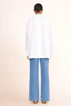 CLOTHING STAUD -PAYTON TOP - WHITE