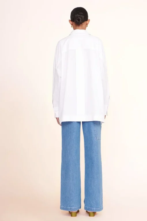 CLOTHING STAUD -PAYTON TOP - WHITE