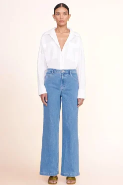 CLOTHING STAUD -PAYTON TOP - WHITE