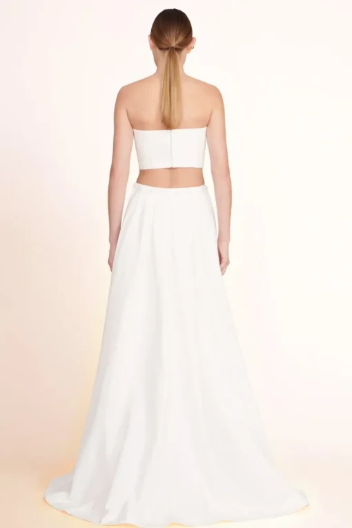 BRIDE STAUD Bridal Dresses-PRUNELLA SKIRT - WHITE