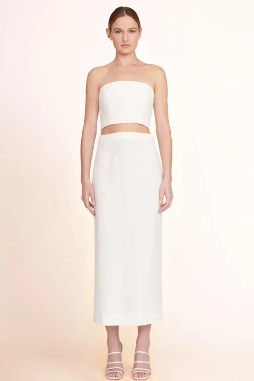 BRIDE STAUD Bridal Dresses-PRUNELLA SKIRT - WHITE