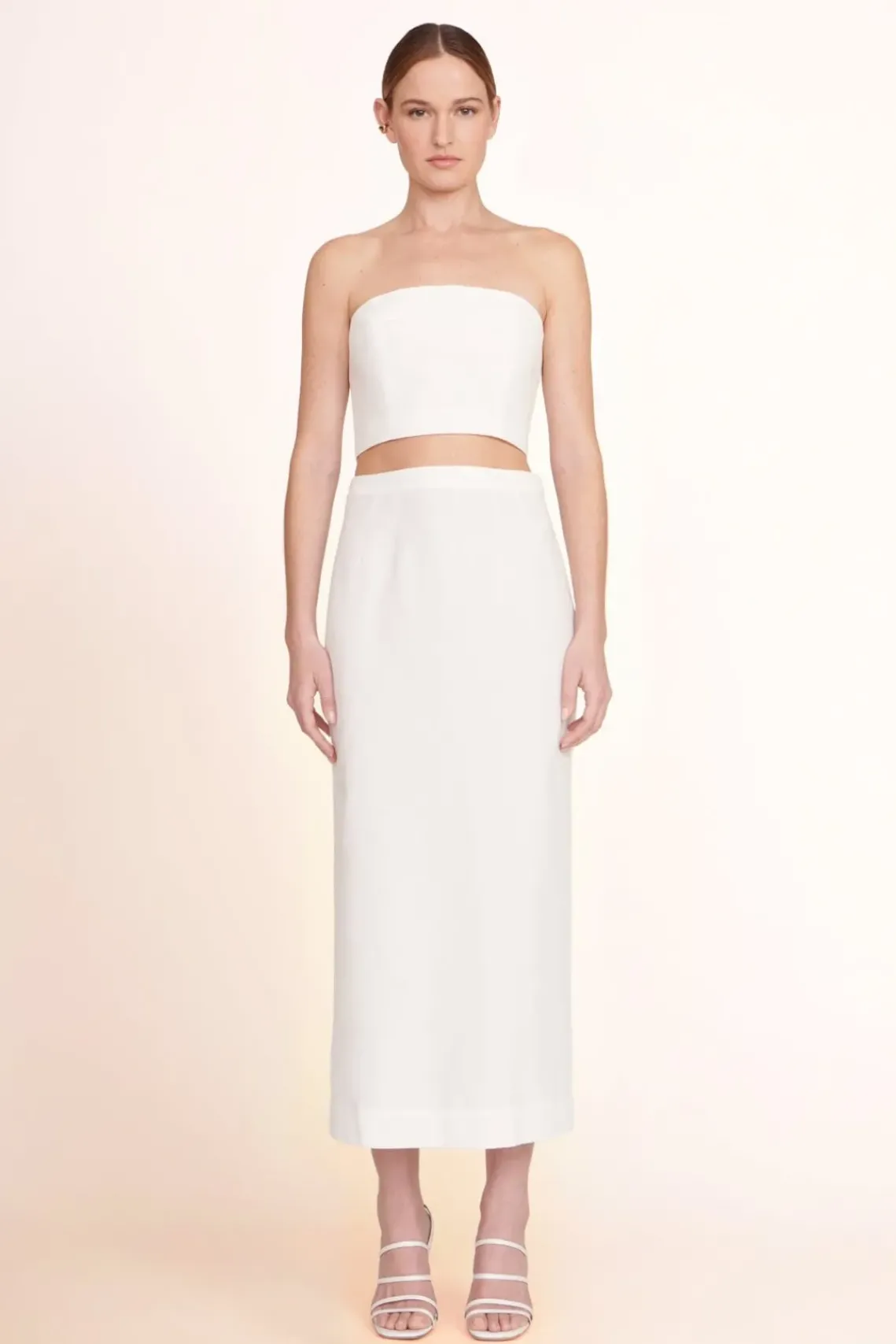 BRIDE STAUD Bridal Dresses-PRUNELLA SKIRT - WHITE