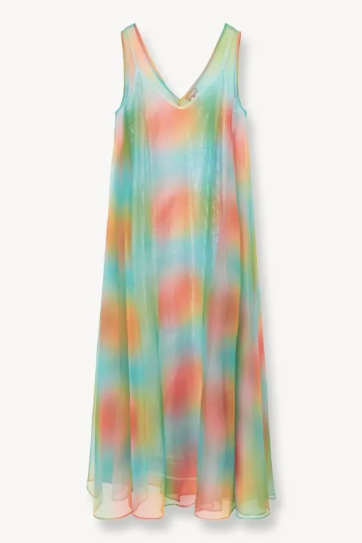 CLOTHING STAUD -SAMANTHA DRESS - MULTI AURA