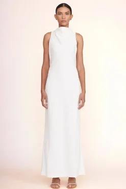 CLOTHING STAUD -SHANNON DRESS - IVORY