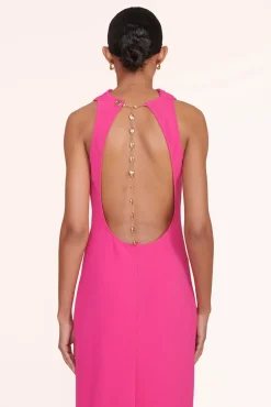 CLOTHING STAUD -SHANNON DRESS - MAGENTA