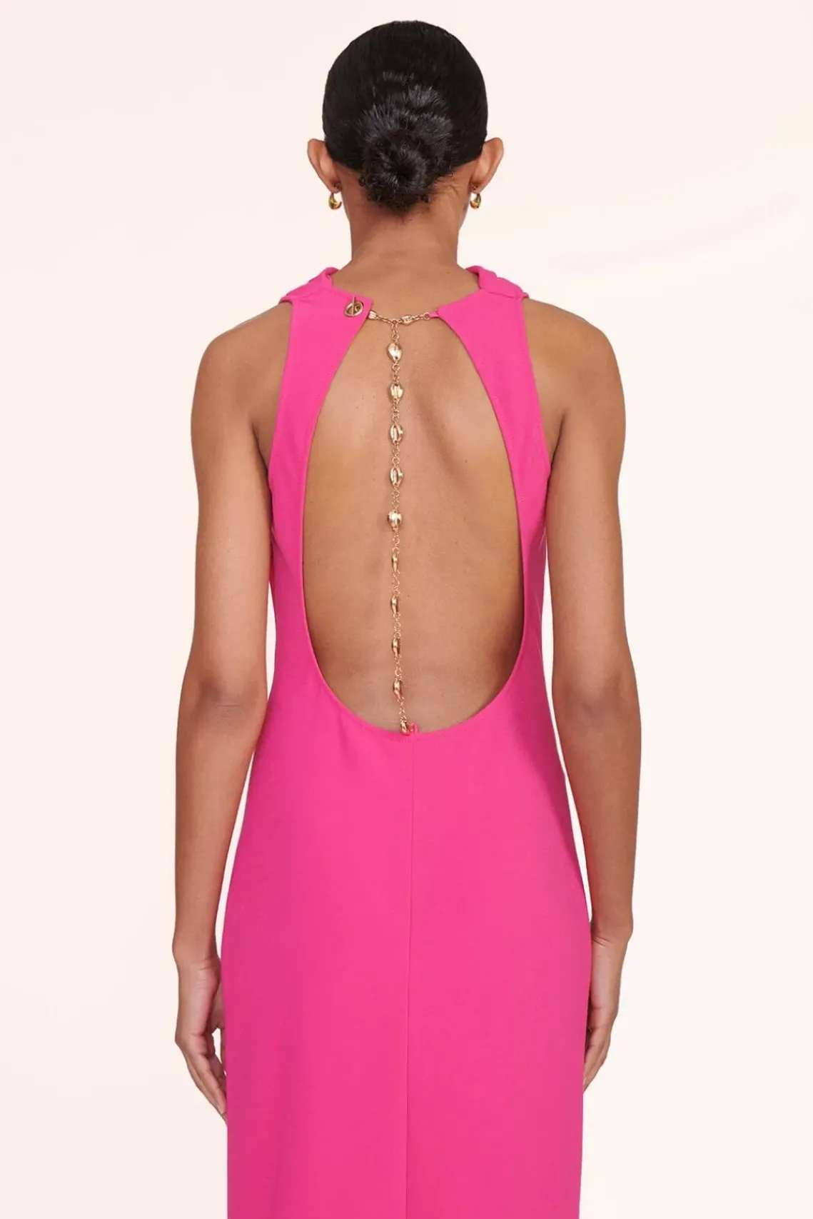 CLOTHING STAUD -SHANNON DRESS - MAGENTA