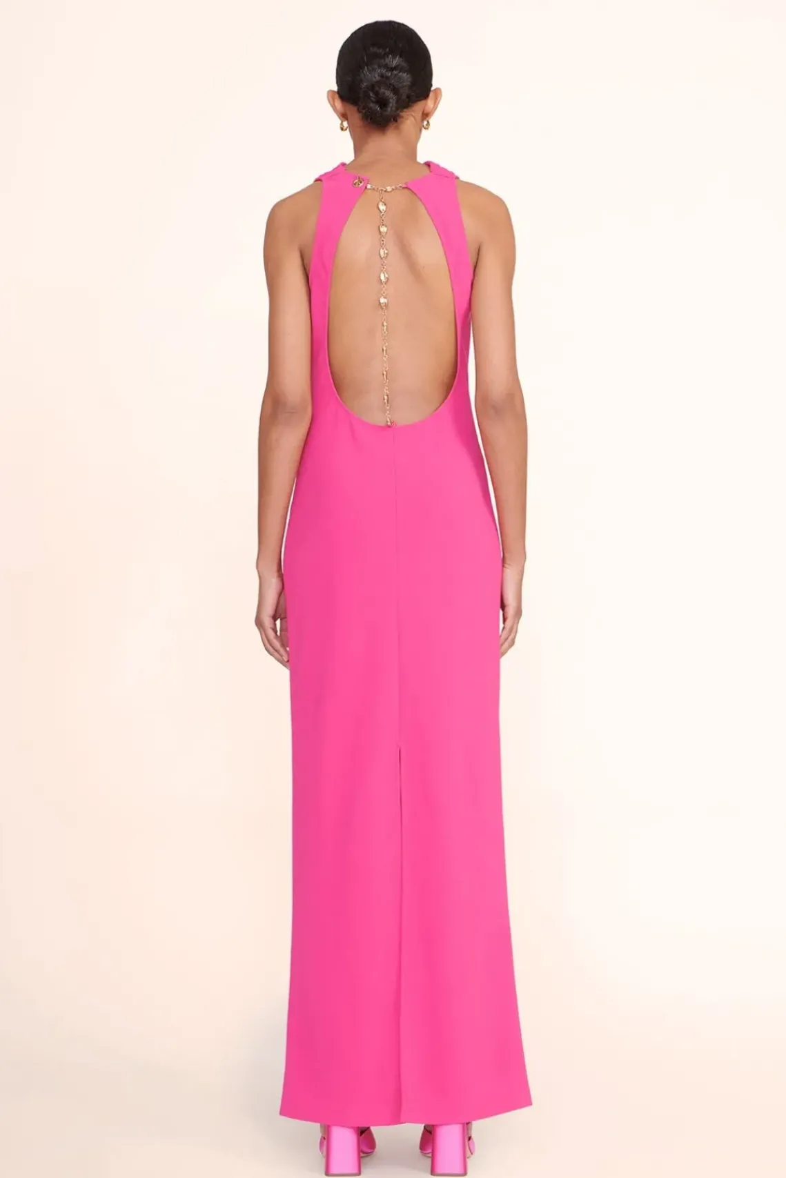 CLOTHING STAUD -SHANNON DRESS - MAGENTA
