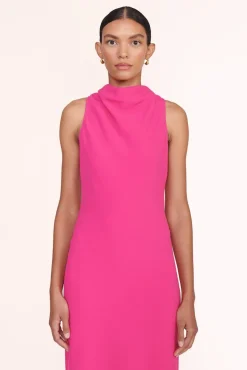 CLOTHING STAUD -SHANNON DRESS - MAGENTA
