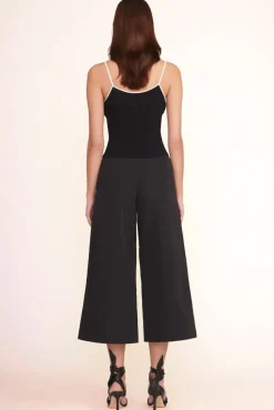 CLOTHING STAUD -SOLEIL TOP - BLACK WHITE