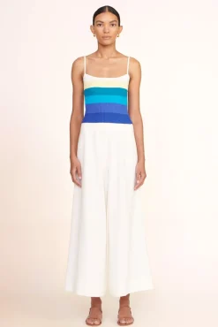 CLOTHING STAUD -SOLEIL TOP - PACIFIC STRIPE