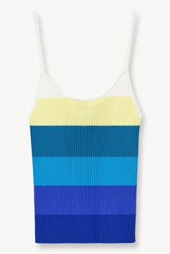 CLOTHING STAUD -SOLEIL TOP - PACIFIC STRIPE