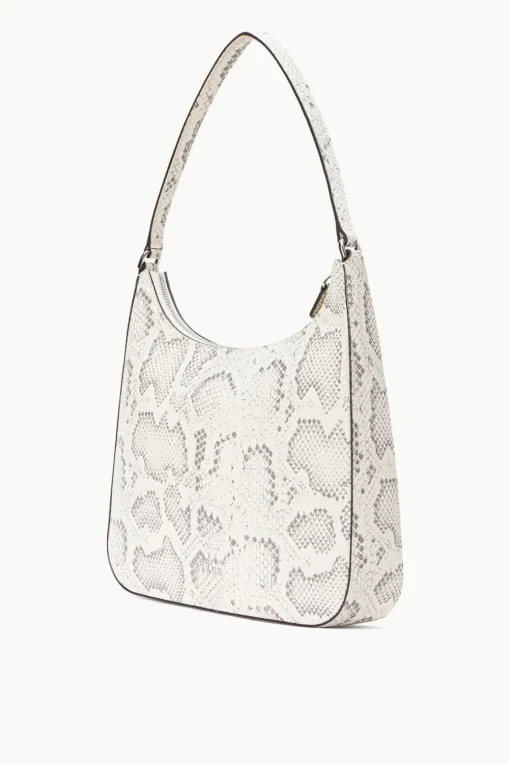 HANDBAGS STAUD - ALEC BAG SNAKE EMBOSSED BLEACHED