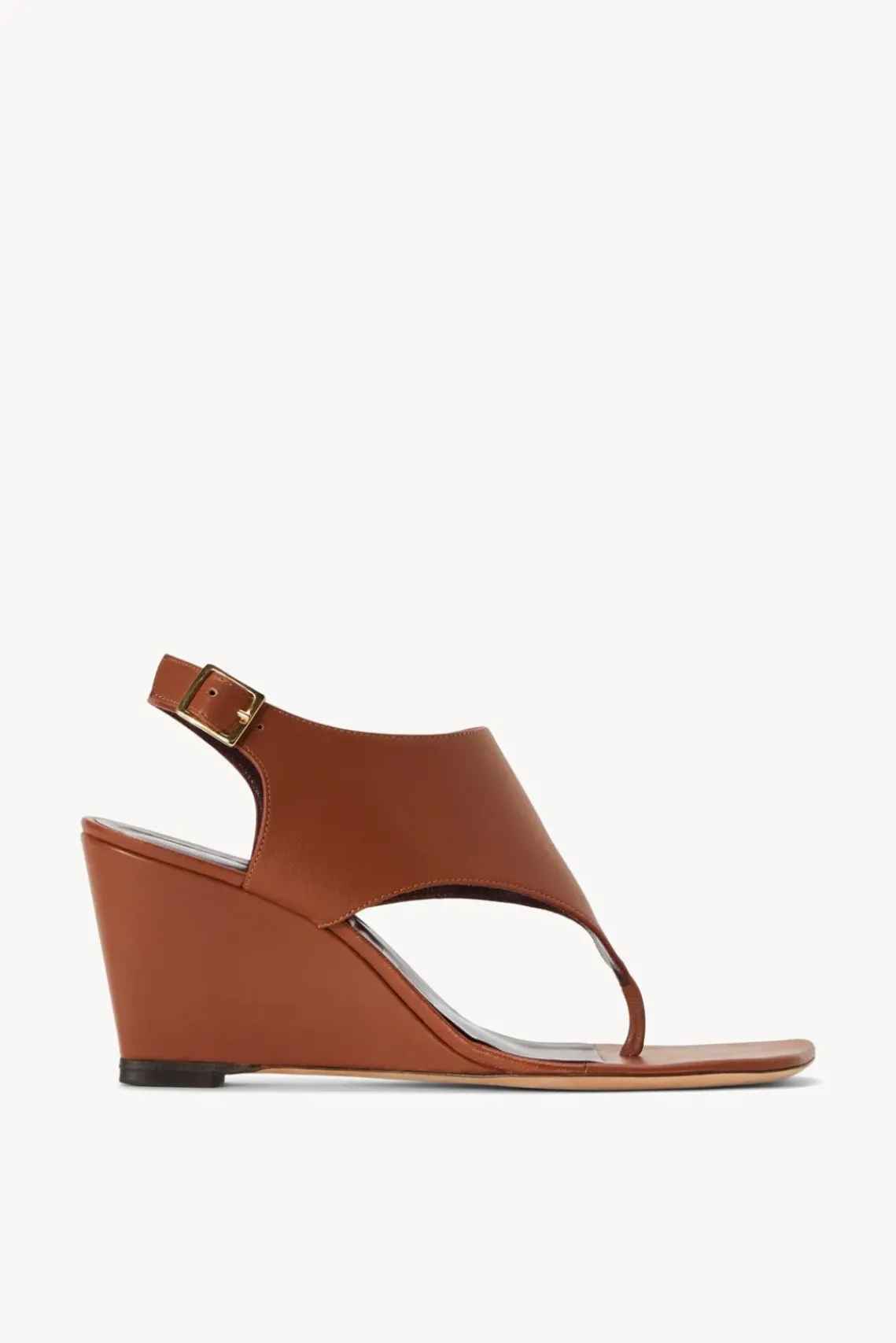 SHOES STAUD - ALEX WEDGE TAN