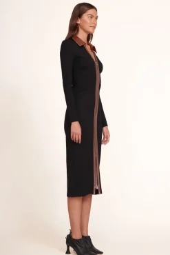 CLOTHING STAUD - ALFRED DRESS BLACK