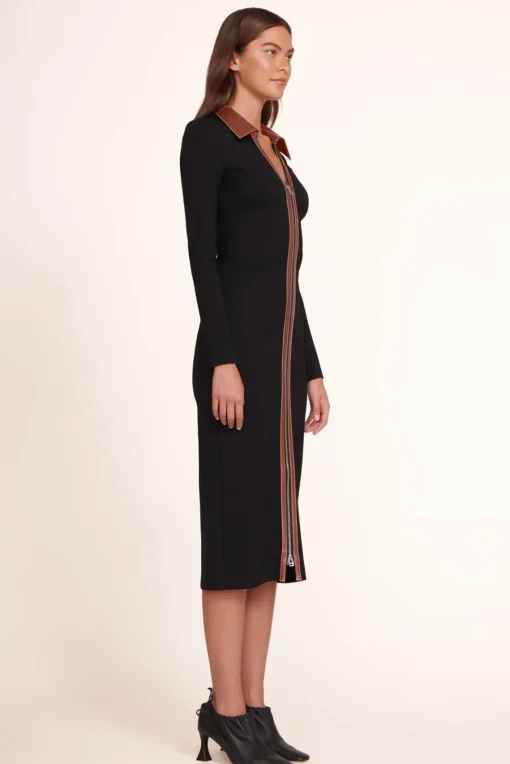 CLOTHING STAUD - ALFRED DRESS BLACK