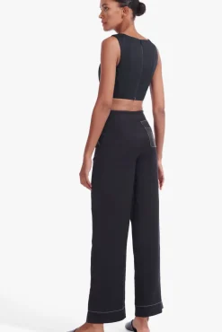 CLOTHING STAUD - ALICE TOP BLACK