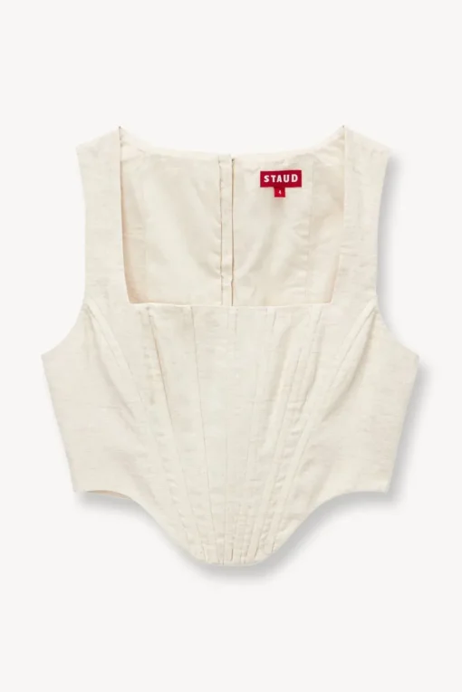 CLOTHING STAUD - ALICE TOP NATURAL