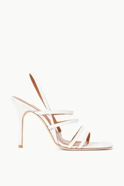 BRIDE STAUD Bridal Accessories- ANISE HEEL SATIN WHITE