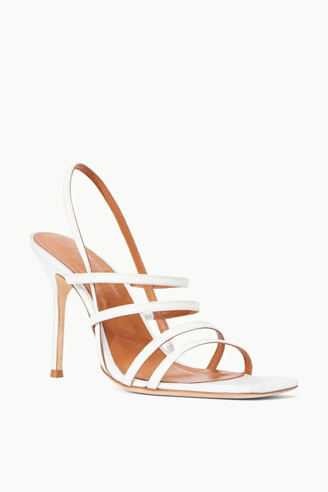 BRIDE STAUD Bridal Accessories- ANISE HEEL SATIN WHITE