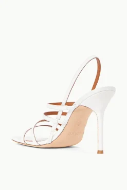 BRIDE STAUD Bridal Accessories- ANISE HEEL SATIN WHITE