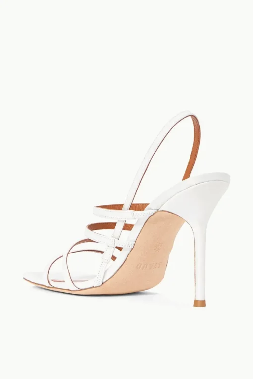 BRIDE STAUD Bridal Accessories- ANISE HEEL SATIN WHITE
