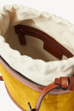 HANDBAGS STAUD - ANITA BUCKET BAG OCHER TAN