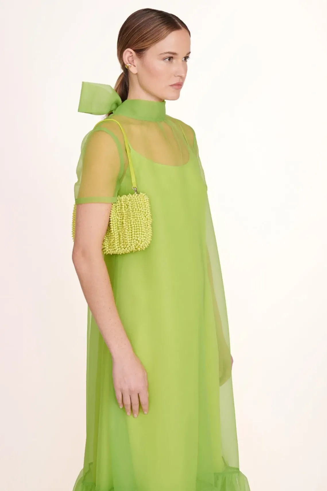 BRIDE STAUD Occasion Dresses- BEADED BEAN BAG CITRON