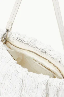 BRIDE STAUD Bridal Accessories- BEADED BEAN BAG CREAM SWIRL