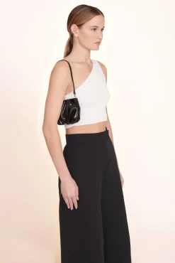 HANDBAGS STAUD - BEAN BAG PATENT BLACK