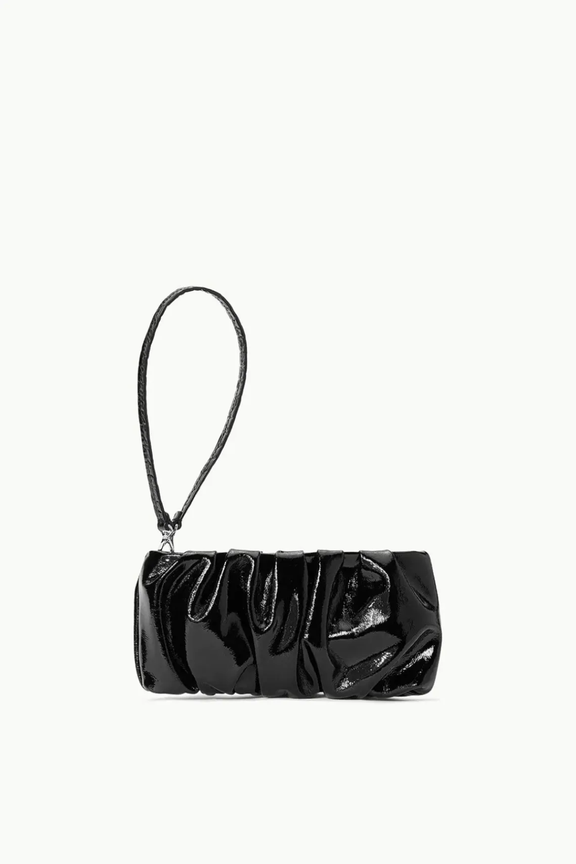 HANDBAGS STAUD - BEAN BAG PATENT BLACK