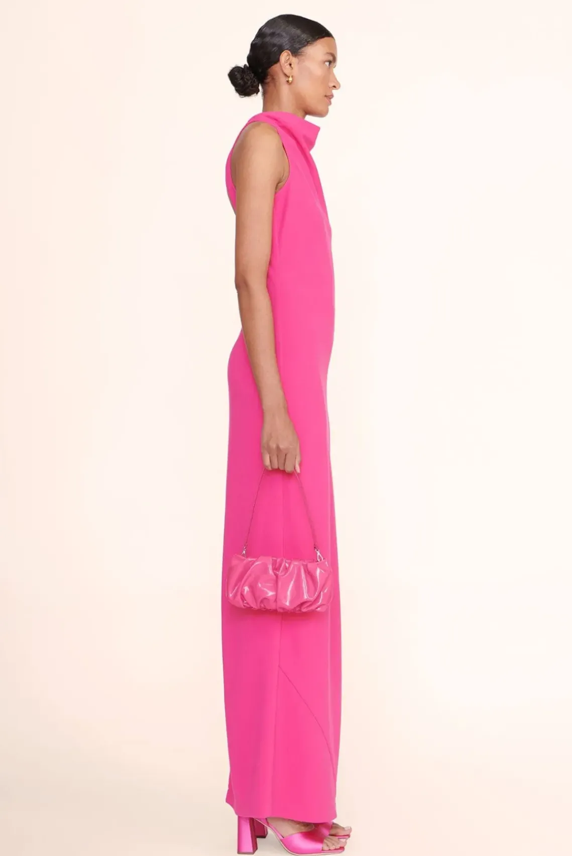 HANDBAGS STAUD - BEAN BAG PATENT BLOSSOM