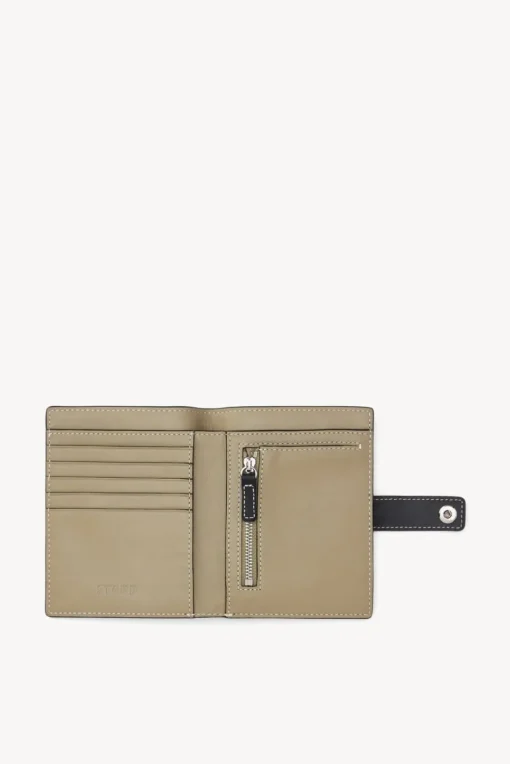 HANDBAGS STAUD - BELL WALLET MINK/BLACK MINK BLACK