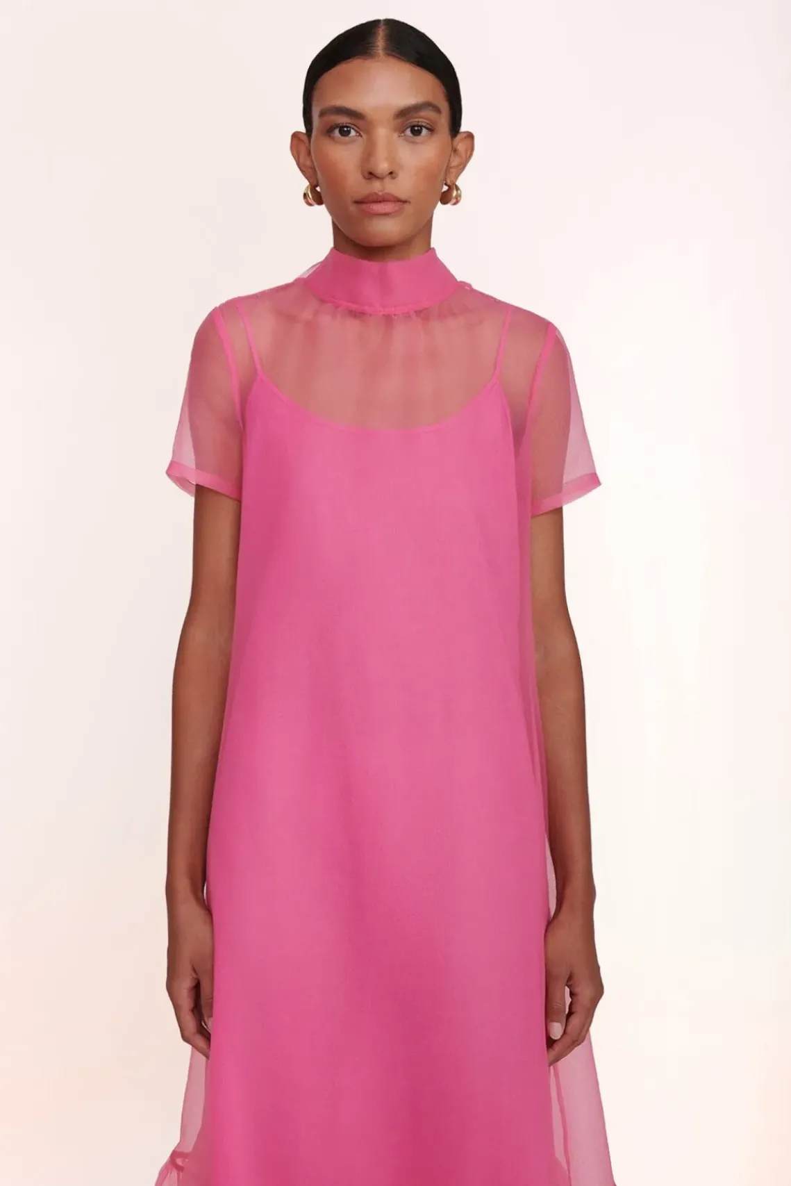 CLOTHING STAUD - CALLUNA DRESS BLUSH