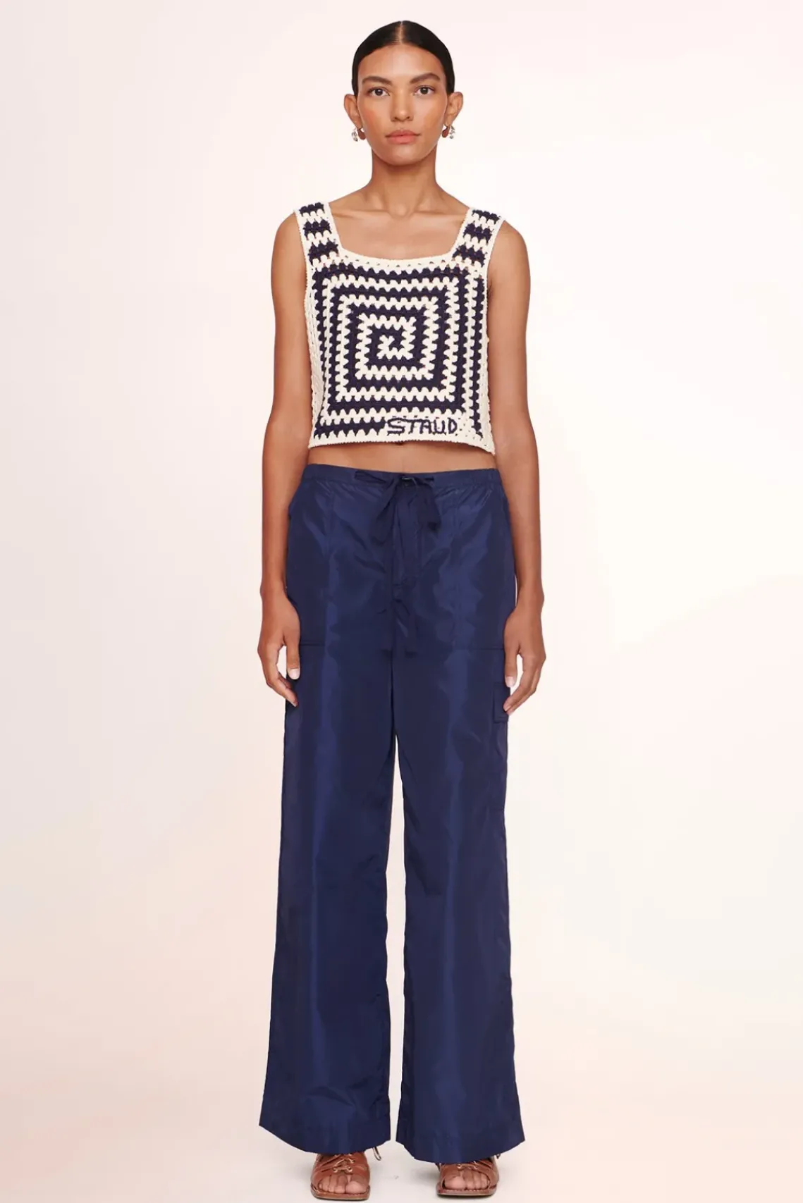 CLOTHING STAUD - CAMILA PANT NAVY