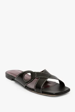 SHOES STAUD - CAMILLE SANDAL BLACK