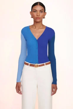 CLOTHING STAUD - CARGO SWEATER COBALT MULTI