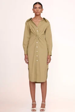 CLOTHING STAUD - CLEA DRESS KHAKI