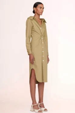 CLOTHING STAUD - CLEA DRESS KHAKI