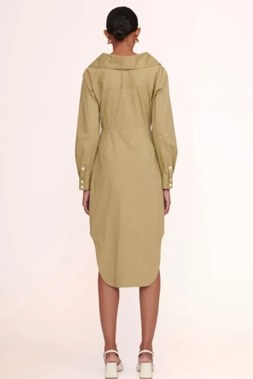 CLOTHING STAUD - CLEA DRESS KHAKI