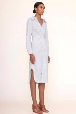 CLOTHING STAUD - CLEA DRESS MIST STRIPE