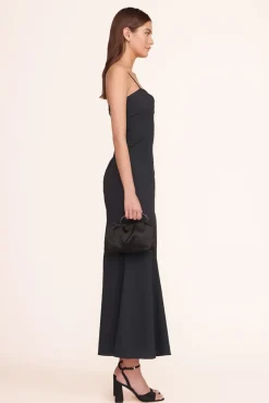 HANDBAGS STAUD - CORY BAG SATIN BLACK