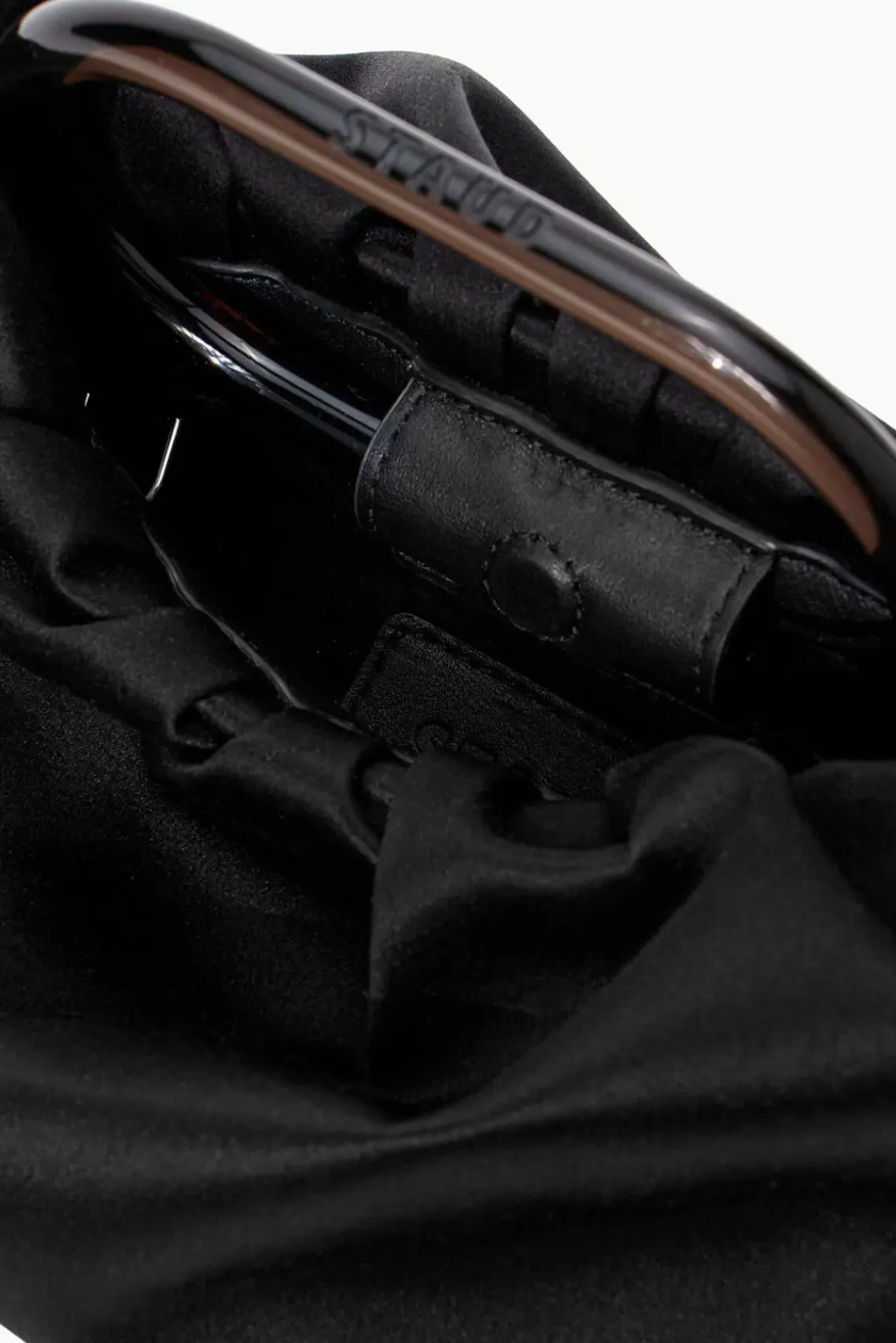 HANDBAGS STAUD - CORY BAG SATIN BLACK